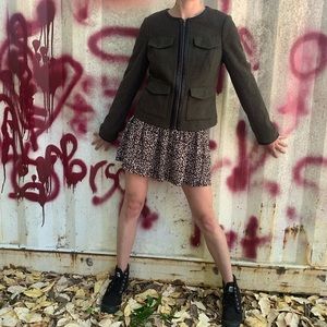 The Limited recycled wool blend coat